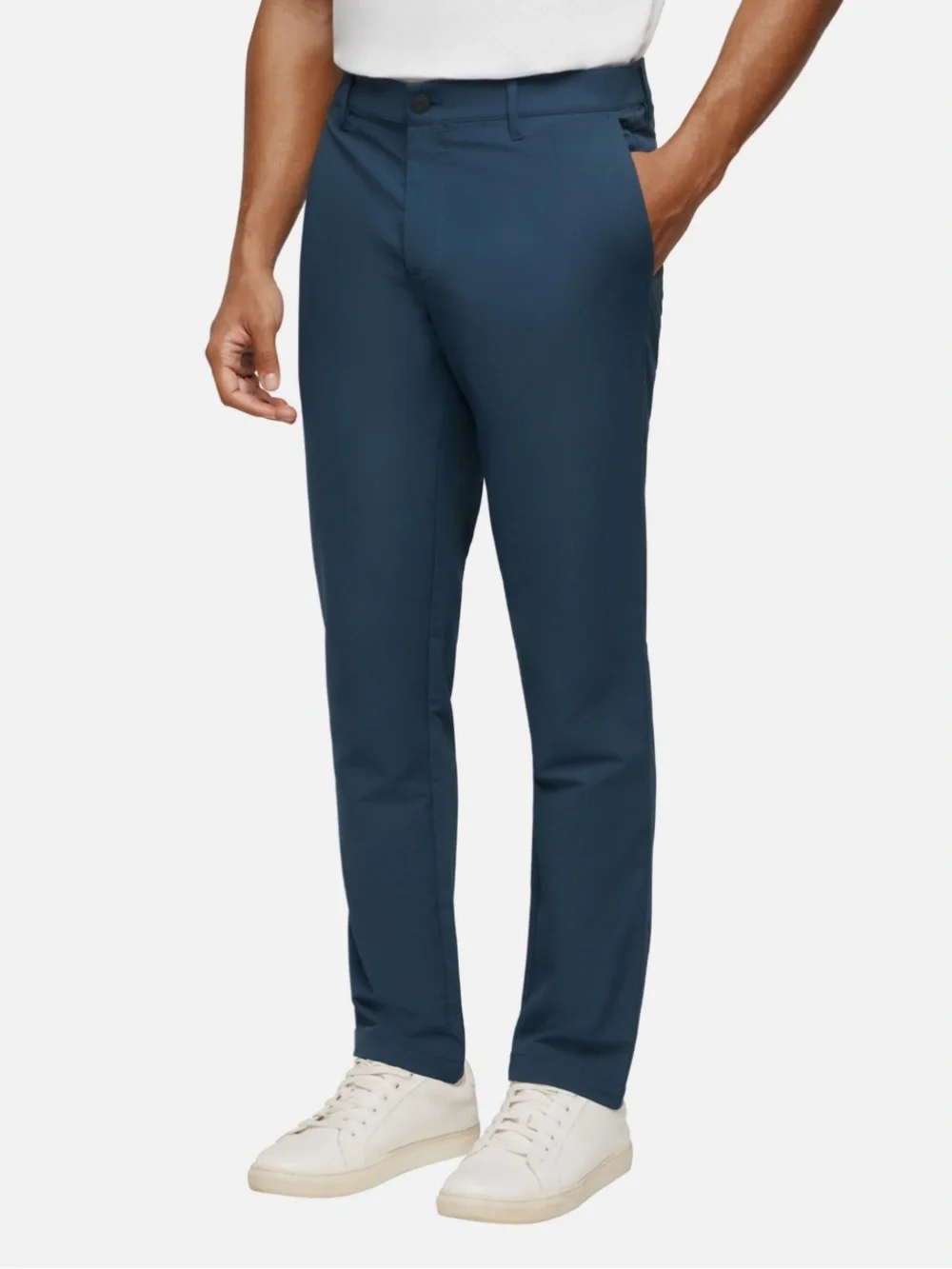 Banana Republic Men's Flat Front Slim Fit Pant